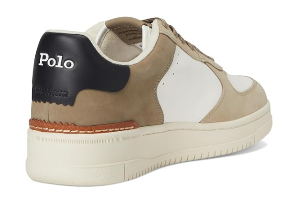 Polo Ralph Lauren Masters Court Nubuck & Leather Sneakers