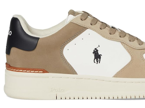 Polo Ralph Lauren Masters Court Nubuck & Leather Sneakers