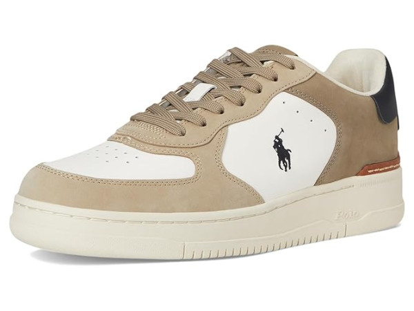 Polo Ralph Lauren Masters Court Nubuck & Leather Sneakers