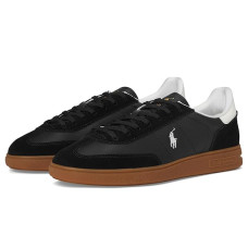 Polo Ralph Lauren Bedford Leather-Suede Sneakers