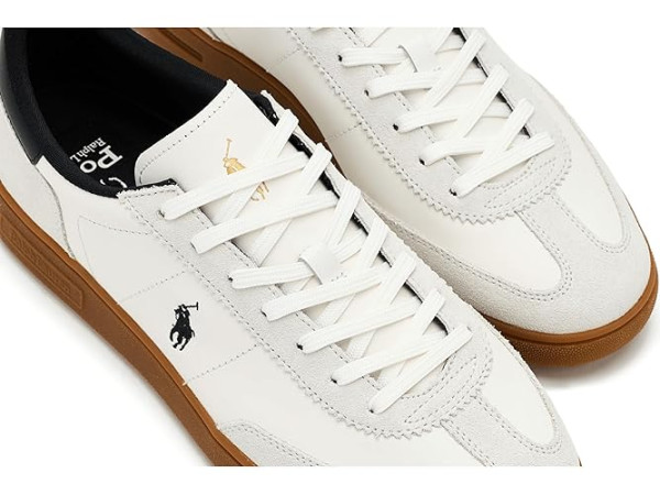 Polo Ralph Lauren Bedford Leather-Suede Sneakers