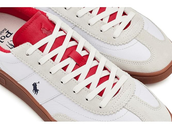 Polo Ralph Lauren Bedford Leather-Suede Sneakers