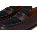 Polo Ralph Lauren Alston Leather & Plaid Wool Penny Loafers
