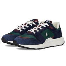 Polo Ralph Lauren Train 89 Suede & Oxford Sneakers