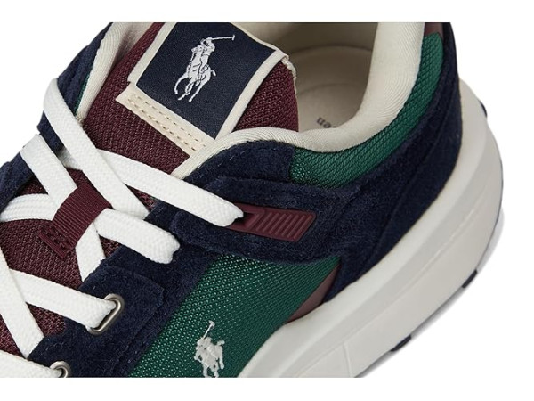 Polo Ralph Lauren Train 89 Suede & Oxford Sneakers