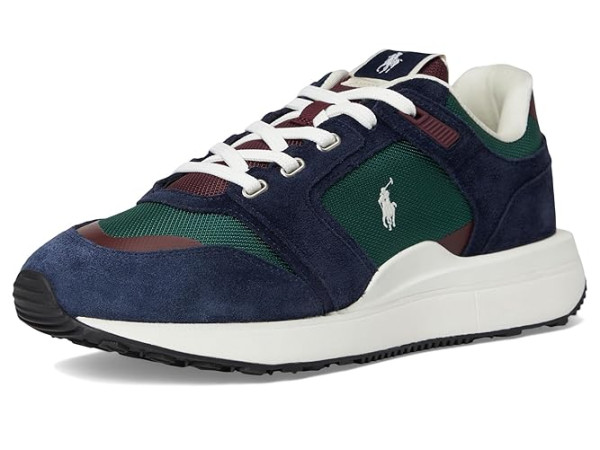 Polo Ralph Lauren Train 89 Suede & Oxford Sneakers
