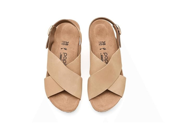Birkenstock Samira Wedge - Nubuck Leather