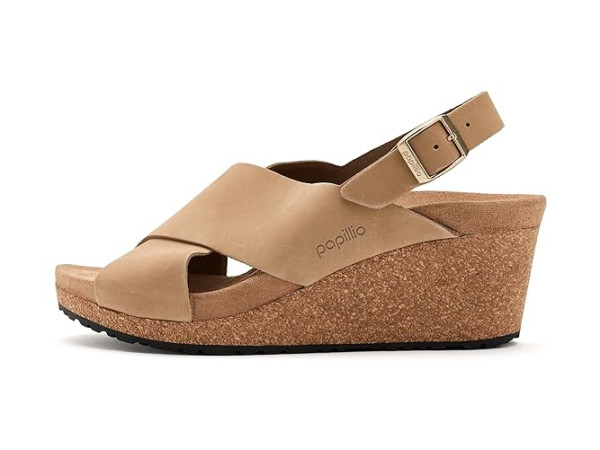 Birkenstock Samira Wedge - Nubuck Leather