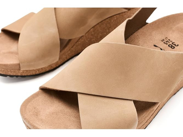 Birkenstock Samira Wedge - Nubuck Leather
