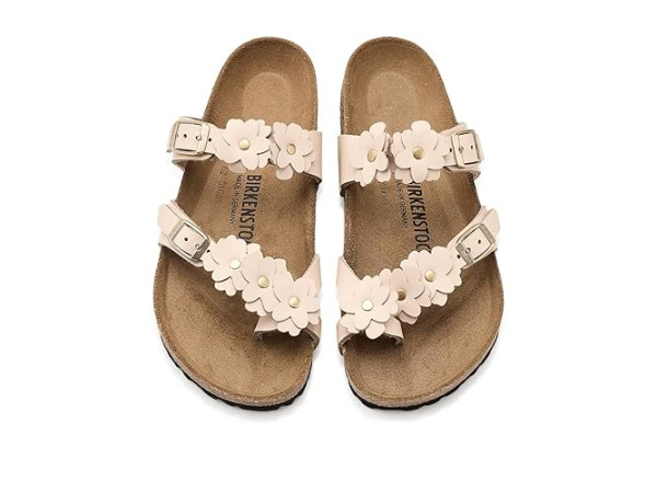 Birkenstock Mayari Flowers - Leather