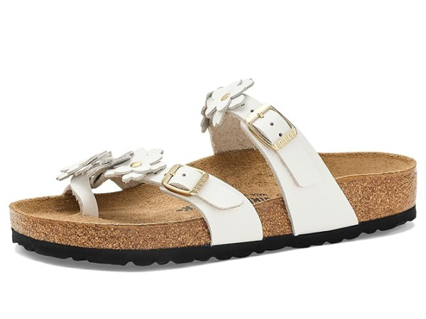 Birkenstock Mayari Flowers - Leather