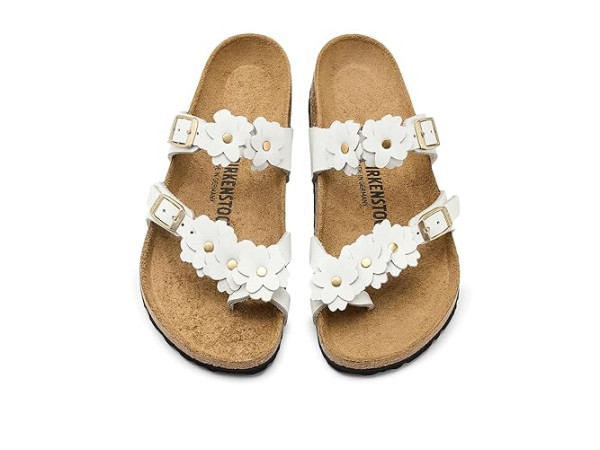 Birkenstock Mayari Flowers - Leather