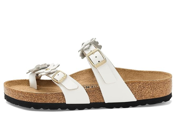 Birkenstock Mayari Flowers - Leather