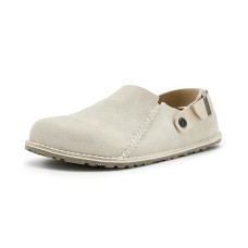 Oyster Birkenstock Lutry 365 Clog - Suede