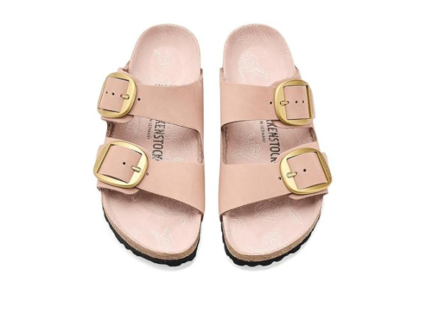 Birkenstock Arizona Big Buckle Printed Footbed - Nubuck