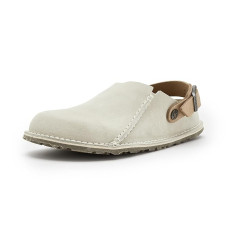 Oyster Birkenstock Lutry 365 Clog - Suede