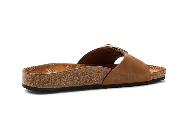 Birkenstock Madrid Big Buckle Printed Footbed - Nubuck