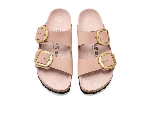 Birkenstock Gizeh Big Buckle Printed Footbed - Nubuck