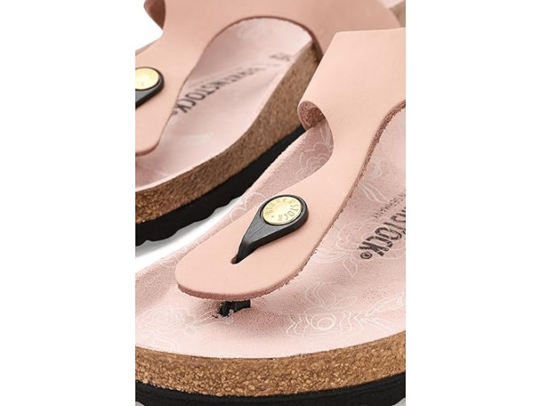 Birkenstock Gizeh Big Buckle Printed Footbed - Nubuck