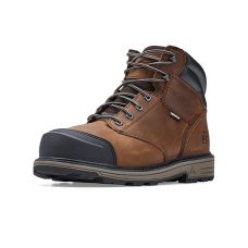 Light Brown Full Grain Timberland PRO Titan Tasker 6 Inch Alloy Safety Toe Waterproof Industrial Work Boots