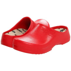 Red Birkenstock Super Birki by Birkenstock