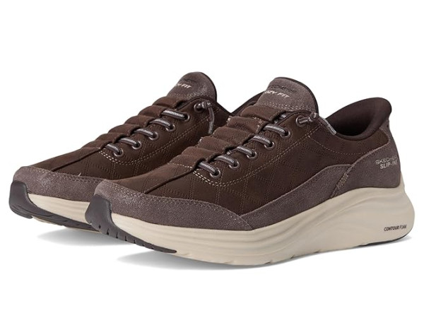 SKECHERS Contour Foam Cozy Fit Hands Free Slip-ins