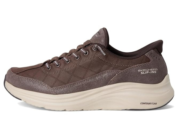 SKECHERS Contour Foam Cozy Fit Hands Free Slip-ins