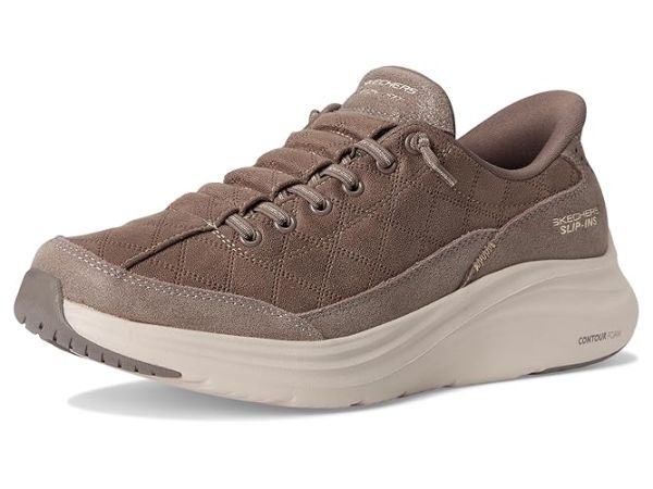 SKECHERS Contour Foam Cozy Fit Hands Free Slip-ins