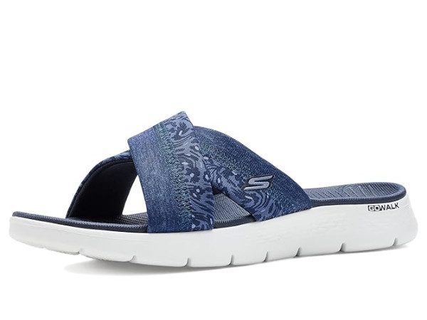SKECHERS On-The-Go GO Walk Flex Sandals w/ Floral Print