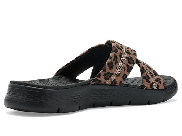SKECHERS On-The-Go GO Walk Flex Sandals w/ Leopard Print SKECHERS On-The-Go GO Walk Flex Sandals w/ Leopard Print