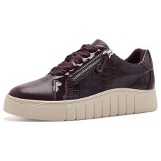 Burgundy Intrest Leather Clarks Mykah Joy