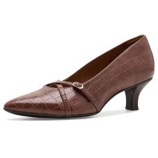 Dark Tan Clarks Kepley Star