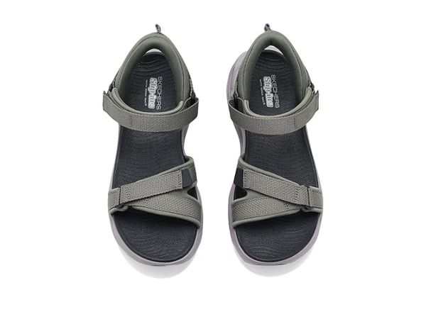 SKECHERS Hands Free Slip-ins: Max Cushioning Glide-Step Sandal - Skylar