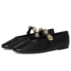 Black Leather Steve Madden Poppin