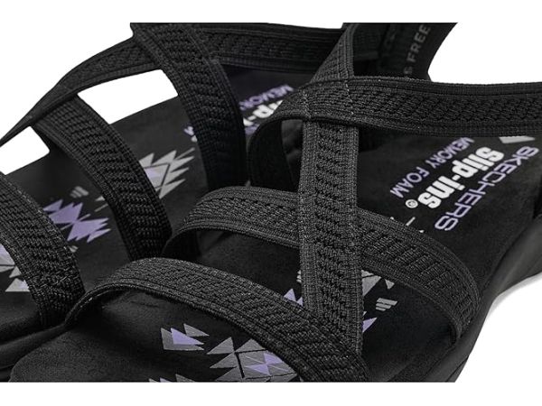 SKECHERS Reggae Slim - Daily Vibe - Hands Free Slip-ins
