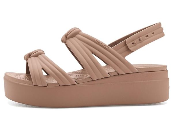 Crocs Brooklyn Knot Low Wedge Crocs Brooklyn Knot Low Wedge