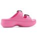 Crocs Saturday Buckle Platform Sandals