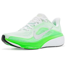 White/Metallic Silver/Green Strike Nike Air Zoom Pegasus 42