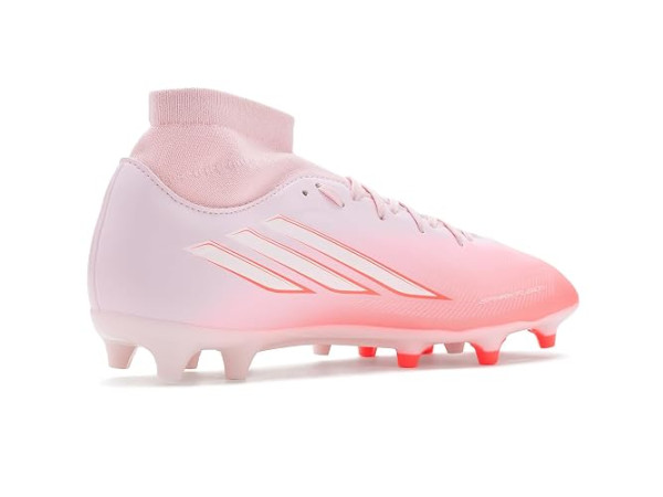 adidas F50 Sparkfusion Club Mid Top Firm Ground/Artificial Ground Soccer Cleats adidas F50 Sparkfusion Club Mid Top Firm Ground/Artificial Ground Soccer Cleats
