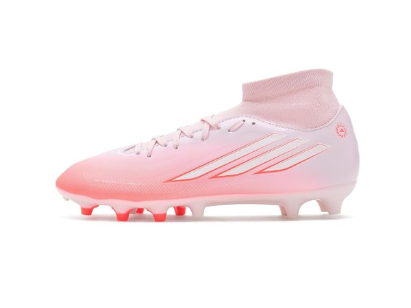 adidas F50 Sparkfusion Club Mid Top Firm Ground/Artificial Ground Soccer Cleats adidas F50 Sparkfusion Club Mid Top Firm Ground/Artificial Ground Soccer Cleats