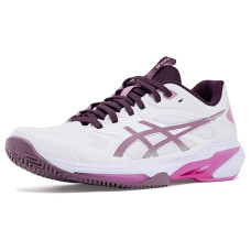 White/Dusty Mauve ASICS Solution Speed FF 4 Clay