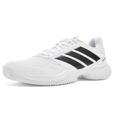 White/Black/Black adidas Gamecourt 3 All Court Tennis Shoes