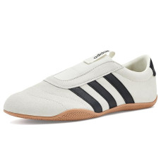 Off White/Black/Gum adidas Grand Court Low Slip On