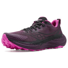 Eggplant/Black Saucony Ride Tr3