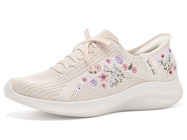 SKECHERS Ultra Flex 4.0-sweet Petals Hands Free Slip-ins SKECHERS Ultra Flex 4.0-sweet Petals Hands Free Slip-ins