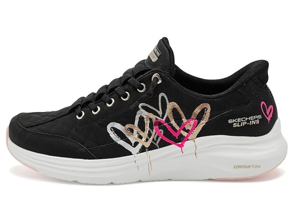 SKECHERS Contour Foam Cozy Fit Golden Embrace Hands Free Slip-ins