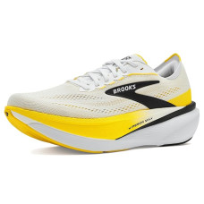 White/Cyber Yellow/Black Brooks Hyperion Max 4