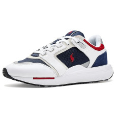 Polo Ralph Lauren Train 89 V2 Suede-Paneled Sneakers