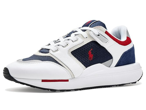 Polo Ralph Lauren Train 89 V2 Suede-Paneled Sneakers