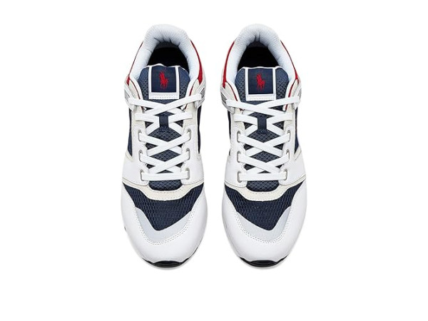 Polo Ralph Lauren Train 89 V2 Suede-Paneled Sneakers Polo Ralph Lauren Train 89 V2 Suede-Paneled Sneakers
